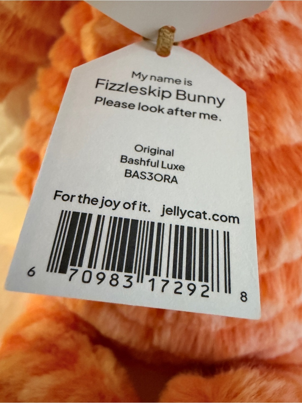 Jellycat Fizzleskip Bunny - Independent EU and UK Stores Only - Picture 2 of 9